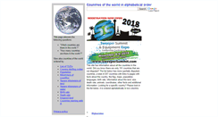 Desktop Screenshot of listofcountriesoftheworld.com
