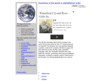 Tablet Screenshot of listofcountriesoftheworld.com